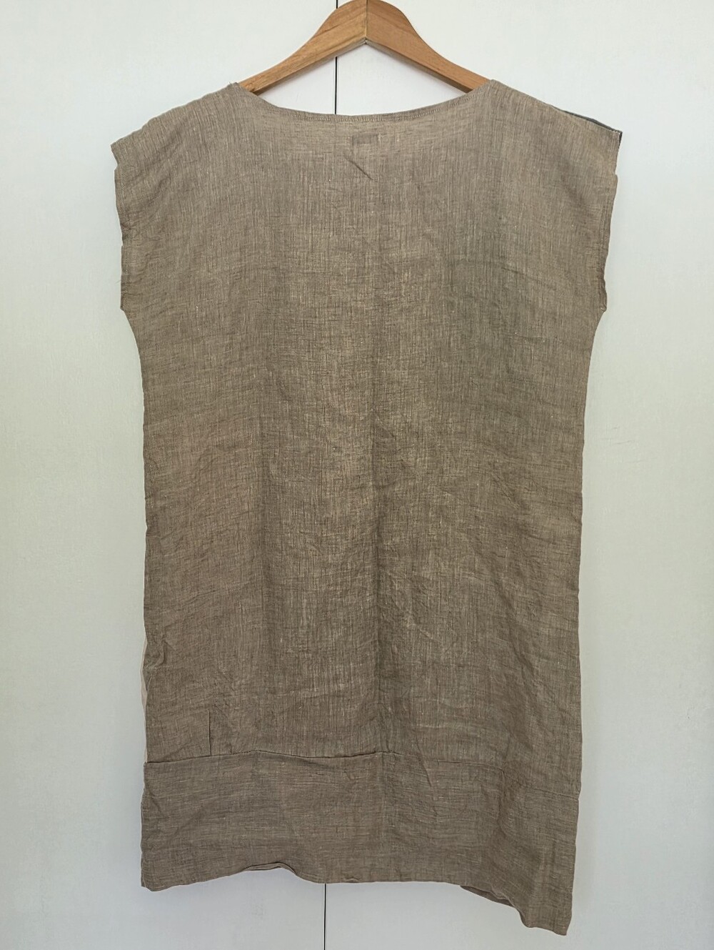 Patchwork Linen Dress - Picture 3 of 3